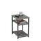 Household Essentials Jamestown 2-Shelf End Table